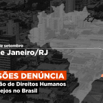 Missão denúncia no Rio de Janeiro fortalece a luta por moradia