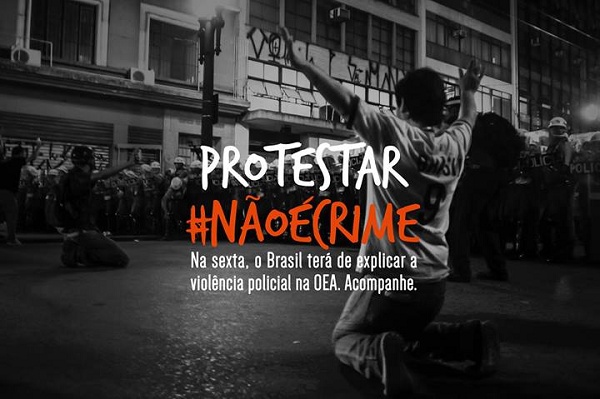Read more about the article Governo brasileiro faz pouco caso de denúncias sobre abusos policiais em protestos