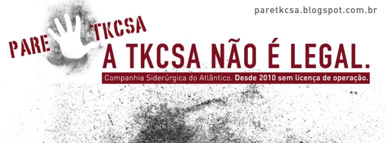 Read more about the article Documento de apoio à Campanha PARE TKCSA é lançado. Assine também!