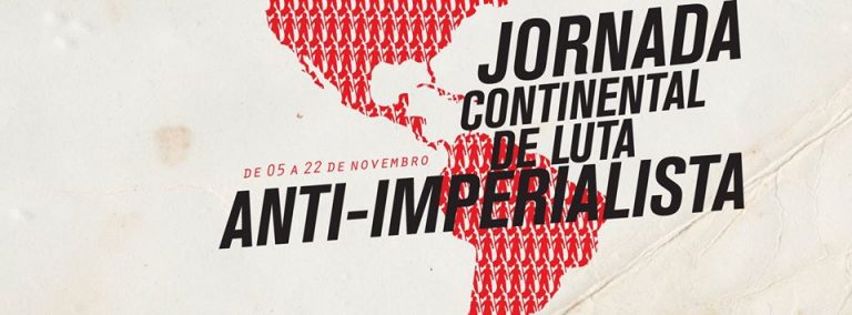 Read more about the article 10 anos do “Não à ALCA” – Jubileu Sul Brasil presente em ato de lançamento da Jornada Anti-imperialista