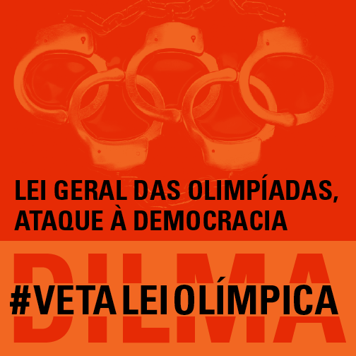 Read more about the article Lei Geral das Olimpíadas é um retrocesso para a Democracia que ainda pode ser barrado