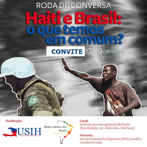 Read more about the article Rede Jubileu e USIH realizam segunda Roda de Conversa sobre o Haiti e Brasil