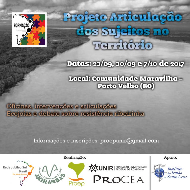 Read more about the article Projeto Articulação dos Sujeitos no Território tem início dia 23, na Comunidade Maravilha, em Porto Velho (RO)