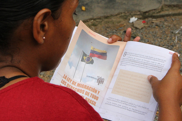 Read more about the article Caravana da Conlutas repudia militarização dos abrigos de venezuelanos em RR