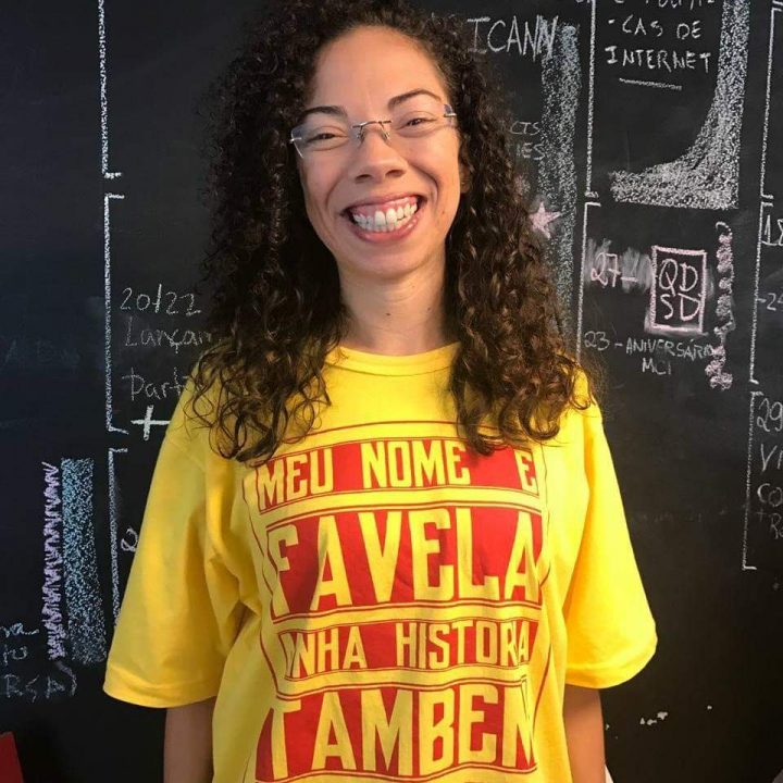 A jornalista e ativista Gizele Martins