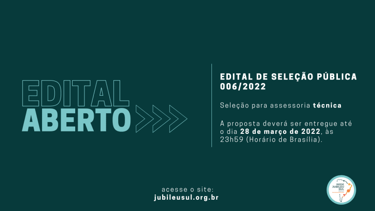 Read more about the article Edital de seleção pública 006/2022 – Seleção para assessoria técnica