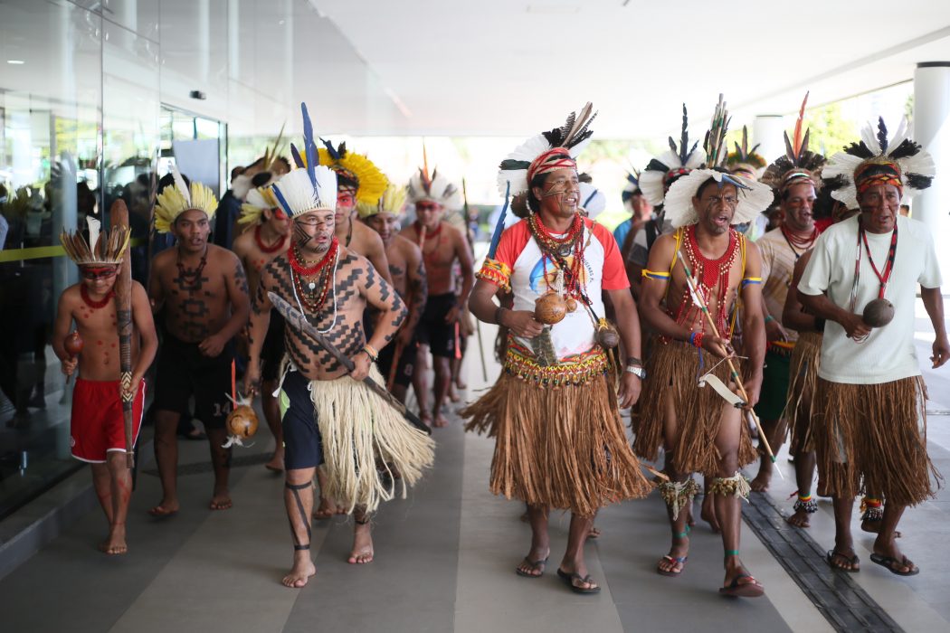 Leia mais sobre o artigo Povos indígenas estão em Brasília para lutar contra projetos de lei e defender direitos constitucionais
