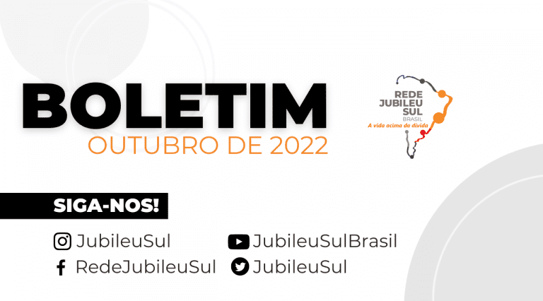 Read more about the article Boletim Jubileu Sul Brasil – Outubro/2022