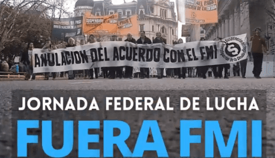 Read more about the article Argentina: 12 de abril é Dia de luta contra o FMI