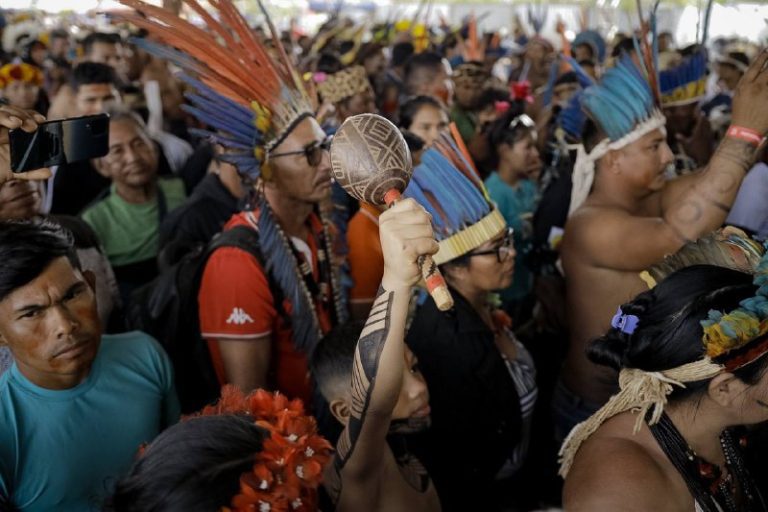 Read more about the article Povos indígenas promovem mobilizações contra o marco temporal em todo o Brasil