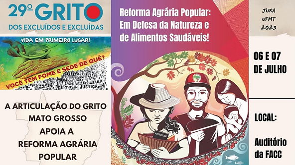 Read more about the article Grito dos Excluídos em Cuiabá/MT: mesas de conversas sobre reforma agrária popular