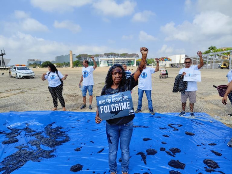 Read more about the article Campanha Mar de Luta realiza ato em Brasília