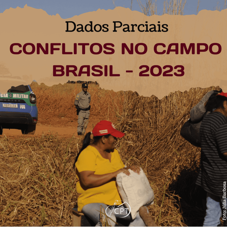 Read more about the article Comissão Pastoral da Terra (CPT) divulga dados parciais de conflitos no campo brasileiro do 1º semestre de 2023