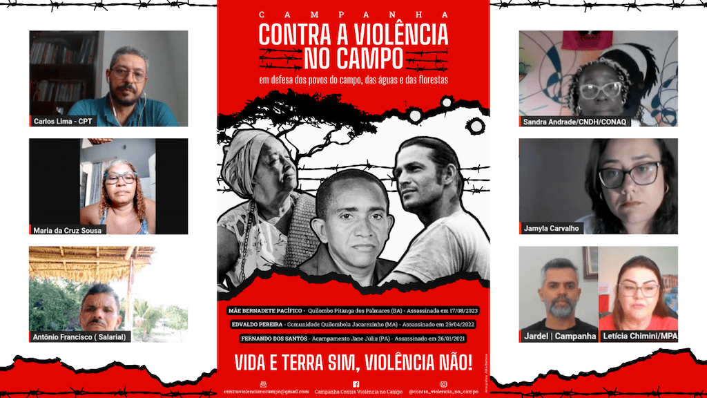 Leia mais sobre o artigo Campanha contra a Violência no Campo lança cartaz e lembra mártires da luta por terra e território