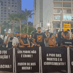 ‘A sociedade está aceitando a pena de morte’: ato em SP pede fim de operação policial na Baixada Santista