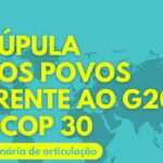 Fortaleza: participe da 1ª Plenária de articulação da Cúpula dos Povos frente ao G20 e à COP 30