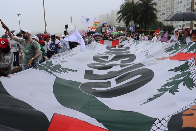 Marcha Palestina livre do Rio ao Mar. Fora Imperialismo!